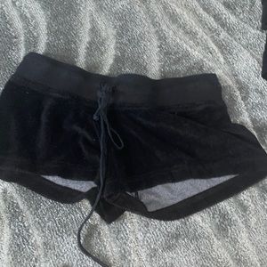 Hard tail shorts junior sized short shorts black terry size up